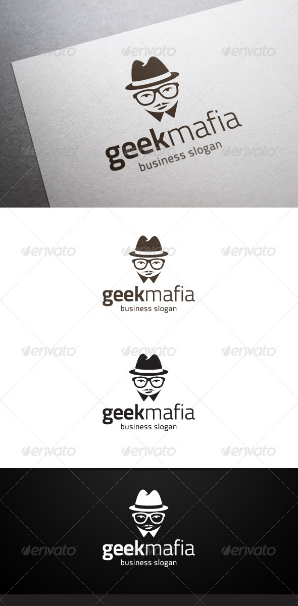 Geek Mafia Logo - Humans Logo Templates