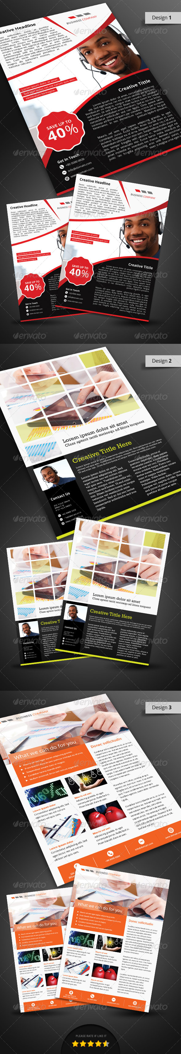 Corporate Flyer Pack - Corporate Flyers