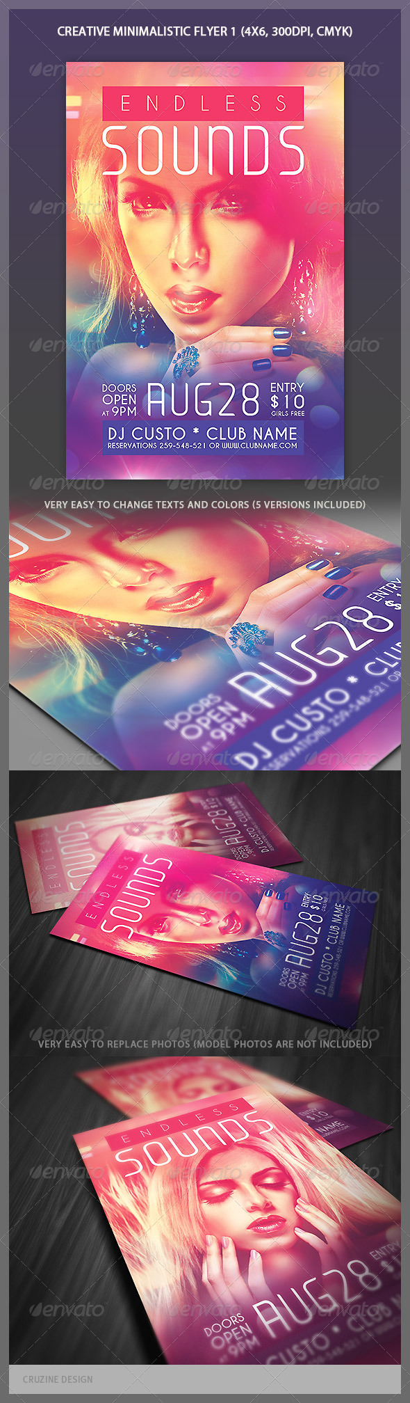 Creative Minimalistic Flyer 1 - Events Flyers