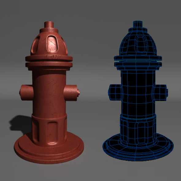 Fire Hydrant - 3Docean 511720