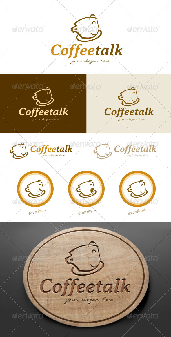 Coffee Cafe Logo Design - Food Logo Templates