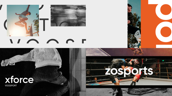 Urban Sport Slideshow Openers template preview