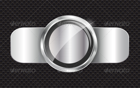 Abstract Metal Background Vector Illustration - Backgrounds Decorative
