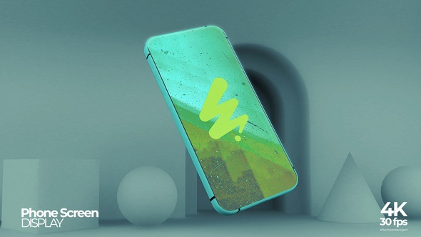 Phone Screen UI Mockup Product Promo template preview