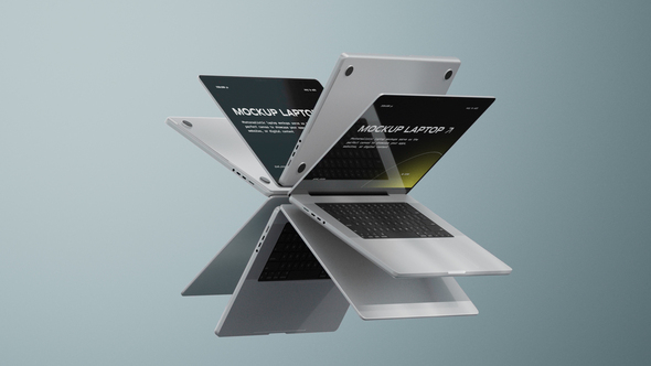 Laptop Mockup Product Promo template preview