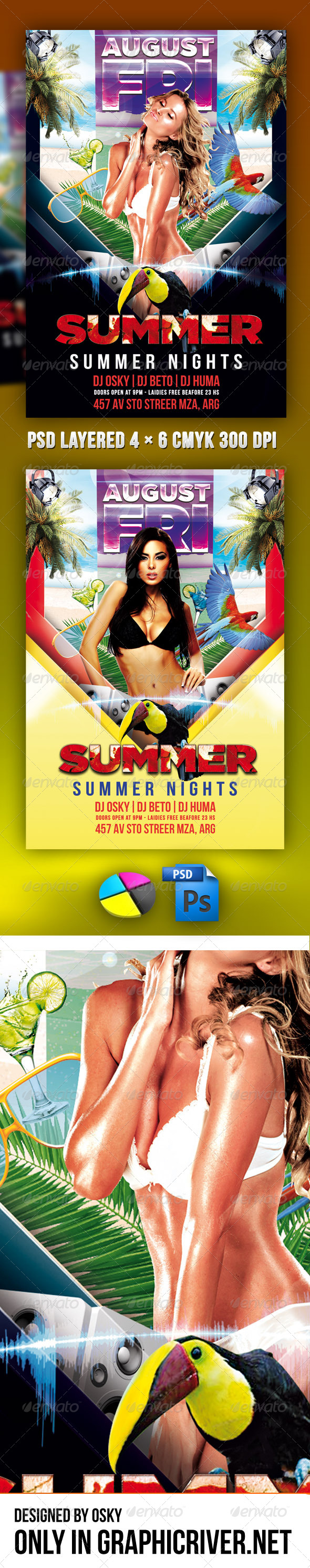 Summer Nights - Clubs & Parties Events