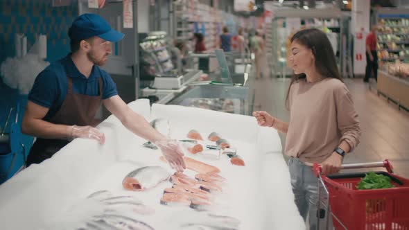 Buying Fresh Fish In Hypermarket alt
