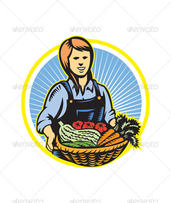 Organic Farmer - People Characters
