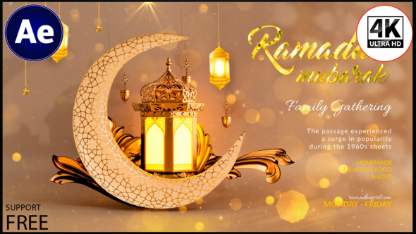 Ramadan Mubarak | Happy Ramadan Openers template preview