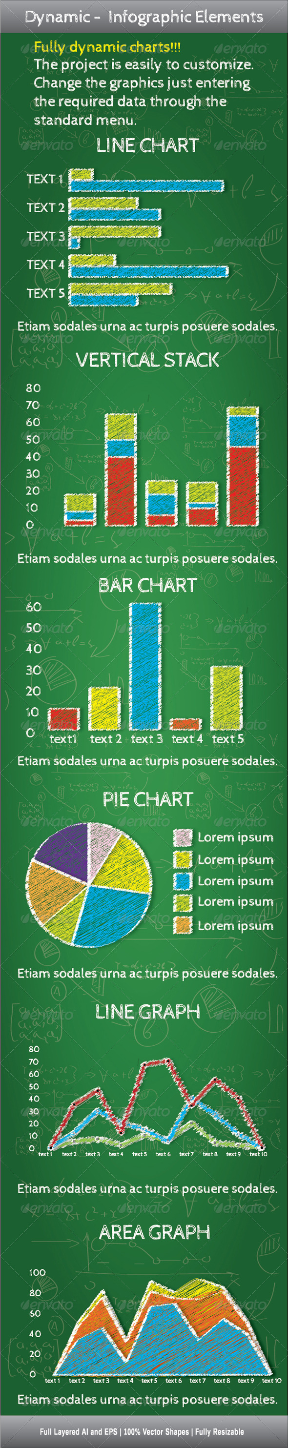 Dynamic Infographic Elements - Infographics