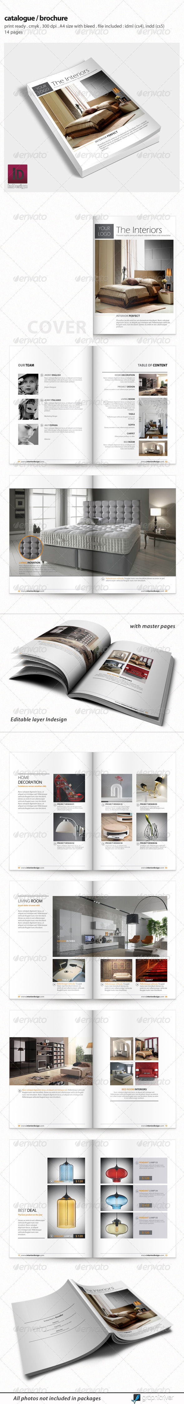 Clean Catalogue / Brochure Template - Catalogs Brochures