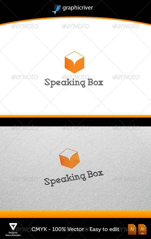 Speaking Box - Logo Templates