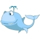 Cartoon Character Whale by Visual_Generation | GraphicRiver