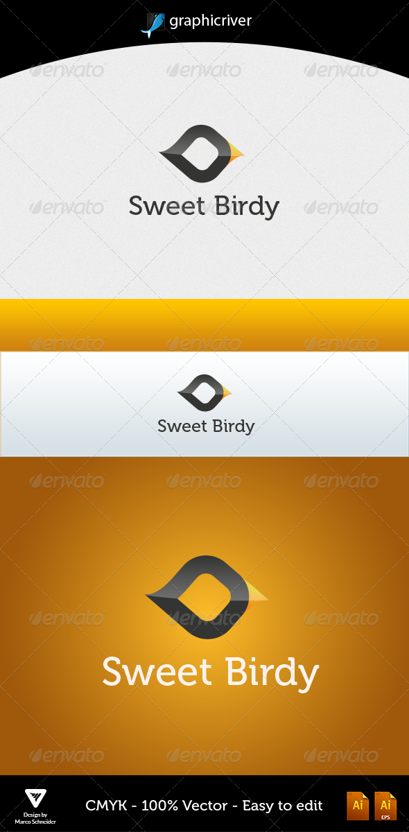 Sweet Birdy - Logo Templates