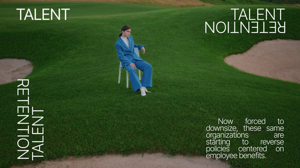 Minimal Type Titles template preview