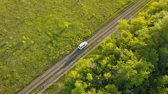 Car On Village Road alt