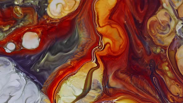 Abstract Colorful Food Paint Diffusion Spread 088 alt