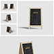 Wooden Stand Mockup