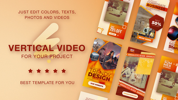 Instagram Reels Red Product Promo template preview