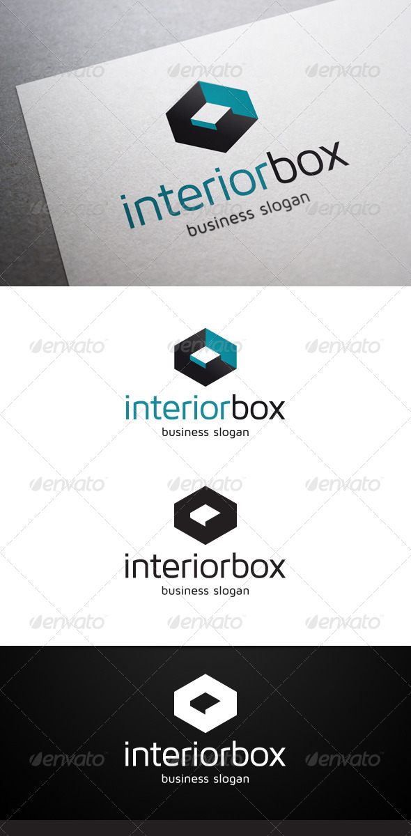 Interior Box Logo - Abstract Logo Templates