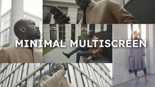 Multiscreen Intro Video Displays template preview