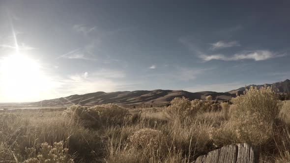 Great Sand Dunes National Park - Sunset - Time lapse alt