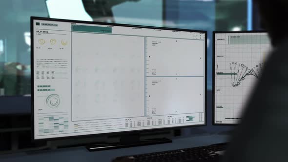 Software tool for image analysis. Lungs scan analysis. Covid-19 pneumonia. UI alt