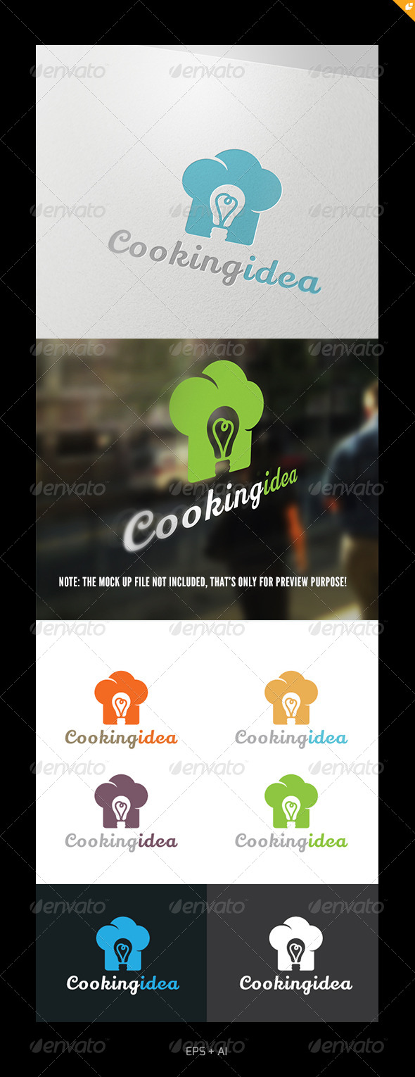 Cooking Idea Logo - Food Logo Templates