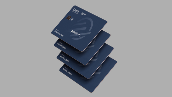 Credit Card Loop Mockup Product Promo template preview