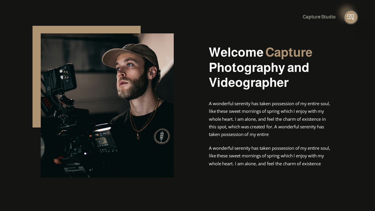 Capture - Photography PowerPoint Template, Presentation Templates ...