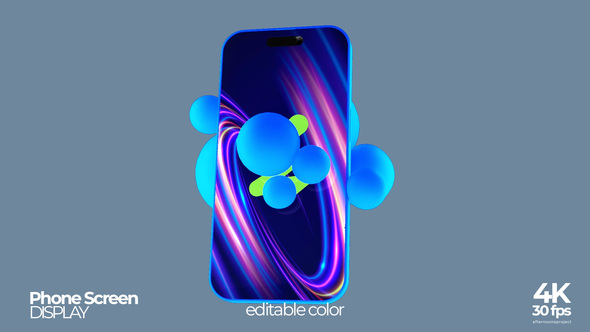 Phone Screen Mockup Product Promo template preview