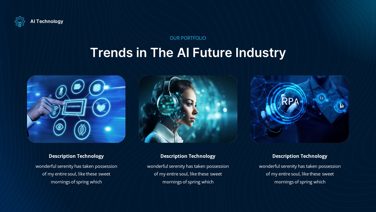 AI Future Industry - Artificial Intelligence PowerPoint Template ...