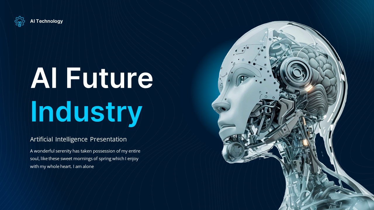 AI Future Industry - Artificial Intelligence Google Slides Template ...