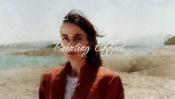 Painting Effect Elements template preview