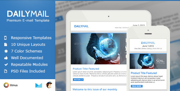 Daily Mail - ThemeForest 4983825