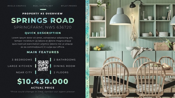 Real Estate Elite Property IV Product Promo template preview