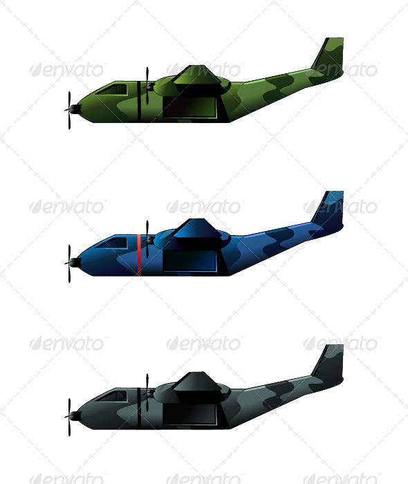 Airplane - Man-made Objects Objects