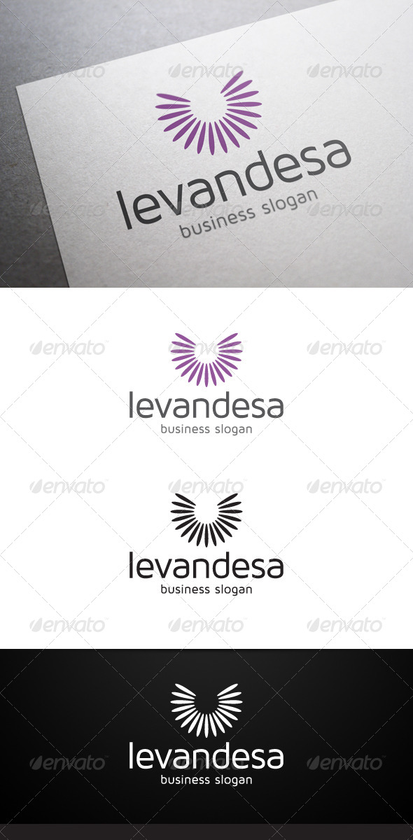 Levandesa Logo - Nature Logo Templates