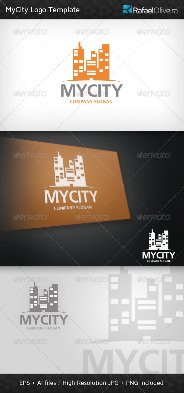 MyCity Logo Template - Buildings Logo Templates