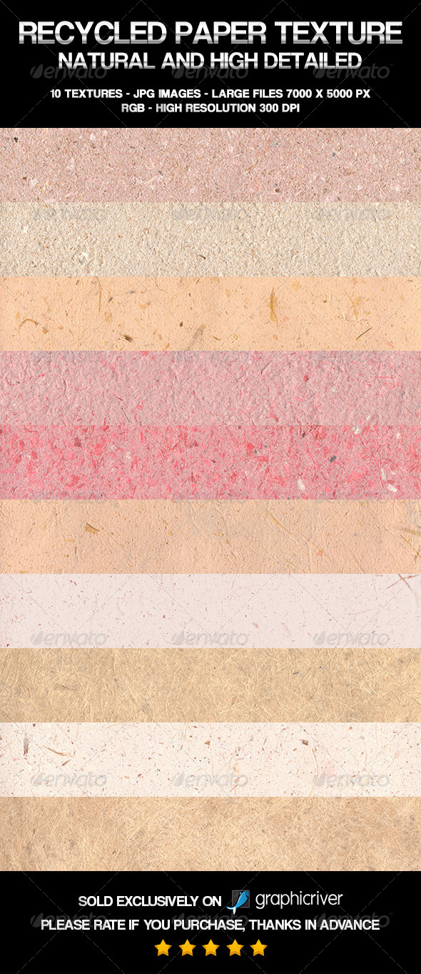 Recycled Paper Texture - Paper Textures