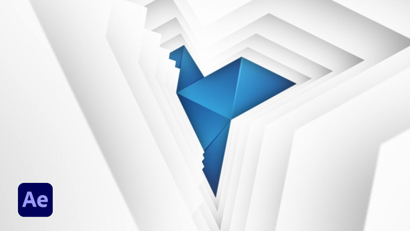 Stencil Logo Reveal for After Effects Logo Stings template preview