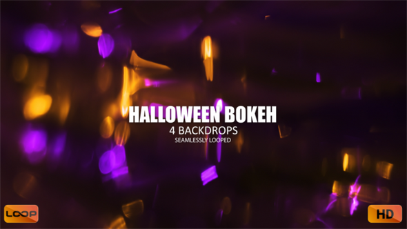 Halloween Bokeh HD