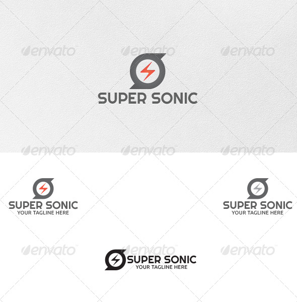 Super Sonic - Logo Template - Symbols Logo Templates