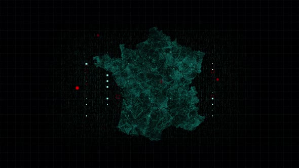Plexus France Blue Map