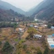 Long Fly Along Valley With River And Villages. Nepal. Aerial Footage - VideoHive Item for Sale