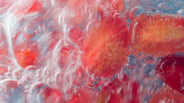 Pomegranate Seeds Macro alt