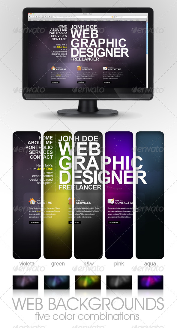 Lighting Backgrounds V2 - Abstract Backgrounds