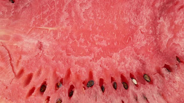 Juicy Ripe Watermelon Pulp