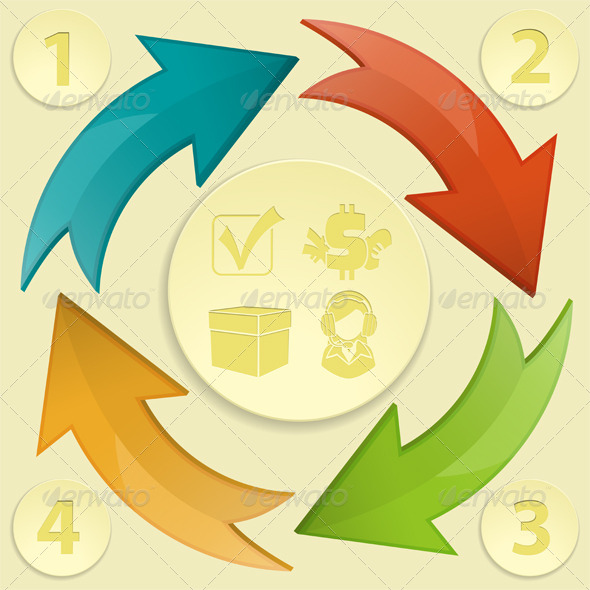 Infographics Design Template - Concepts Business