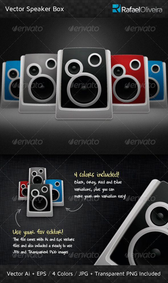 Vector Speaker Box - Media Technology